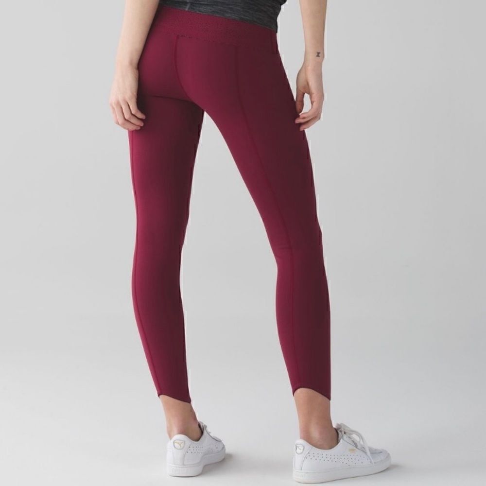 Lululemon Free Spirit Pant in Rosewood